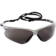 Jackson Safety® Nemesis® Safety Glasses, Smoke Anti-Fog Lenses with Metallic Blue Frame