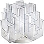 Azar Brochure Holder, 15" x 9", Vertical, Table Top, Clear, Acrylic (AZA252811)~#|#~s1099170_sc7
