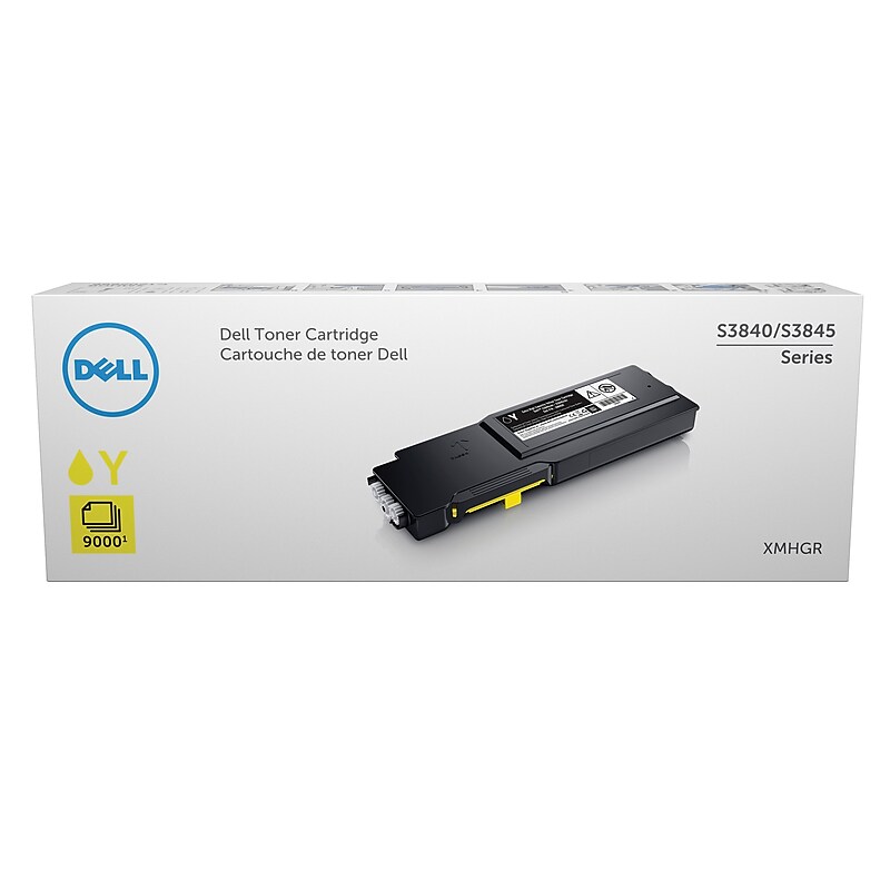 Dell XMHGR Yellow Extra High Yield Toner Cartridge image 1