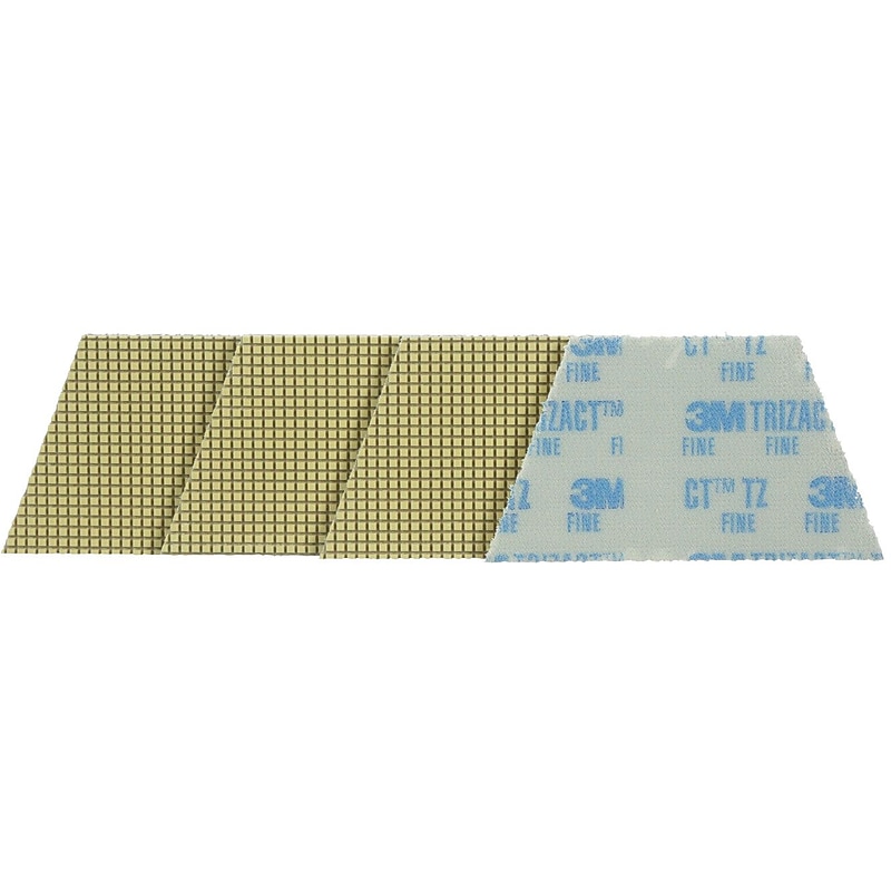 3M Trizact Diamond TZ Abrasive Floor Pad, Blue, 16/Carton (86020) image 1