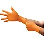Ansell Blaze® Hi-Viz Orange Nitrile Exam Gloves, Powder-Free, Size Medium, 100/BX (N48)~#|#~s1099513_sc7