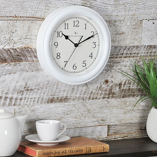 Shop Staples for FirsTime® 8.5" White Essential Wall Clock