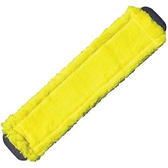 Unger SmartColor 16" MicroMop 15.0 Standard Mop, Tailband, 5/Pack (MM40Y)
