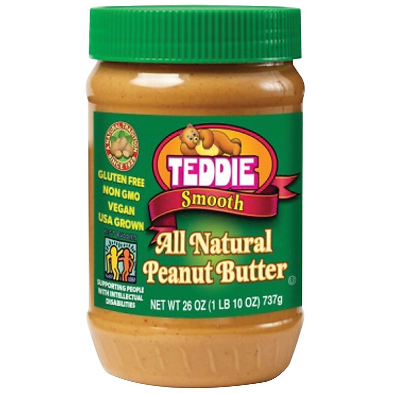 IMC Teddie Natural Smooth Peanut Butter, 26 oz. (BBD81007) image 1
