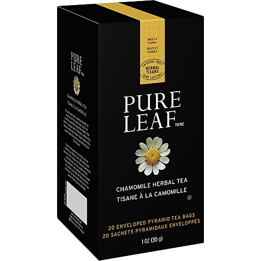 Shop Staples for Pure Leaf Herbal Tea, Chamomile Hot Tea, 20/Box