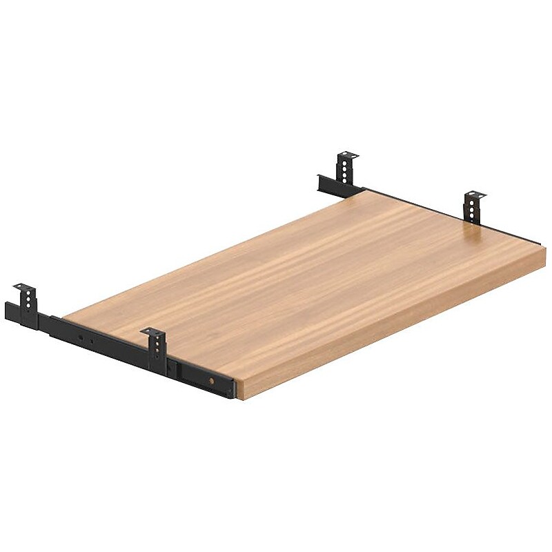 Offices To Go Superior Laminate Keyboard Tray, Autumn Walnut (TDSLKB-AWL) image 1