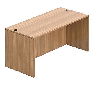 Sauder Edge Water Executive Desk, Chalked Chestnut (418795) | Staples