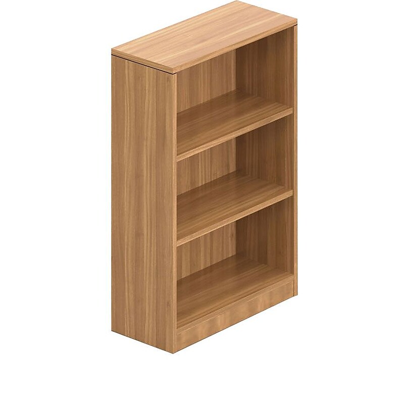 Offices To Go Superior Laminate 2 Shelf Book Case, 48", Autumn Walnut (TDSL48BC-AWL) image 1