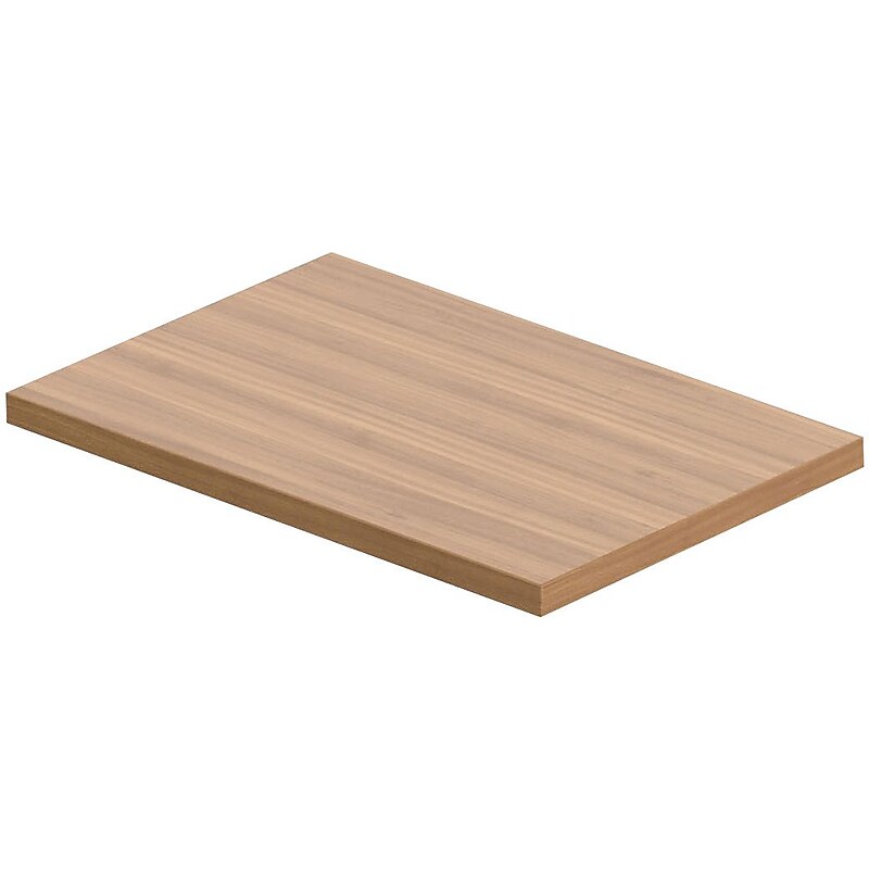 Offices To Go Superior Laminate Top for BBF and FF, Autumn Walnut Laminate (TDSL22TOP-AWL) image 1