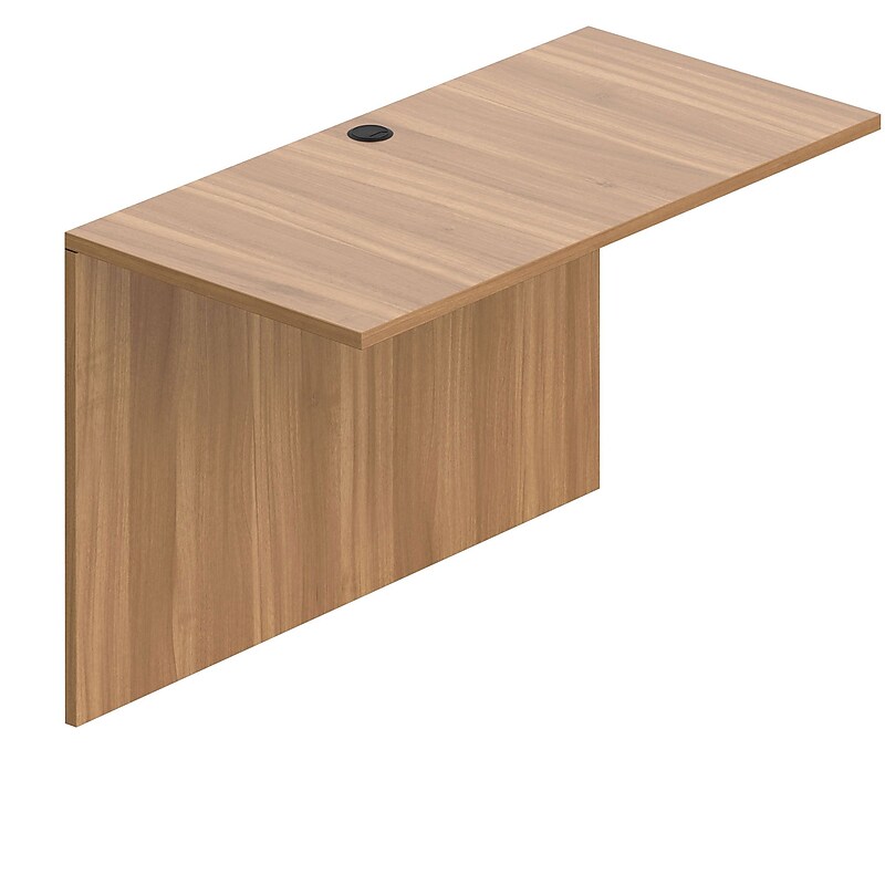 Offices To Go Superior Laminate 48" Flush Bridge, Autumn Walnut Laminate image 1