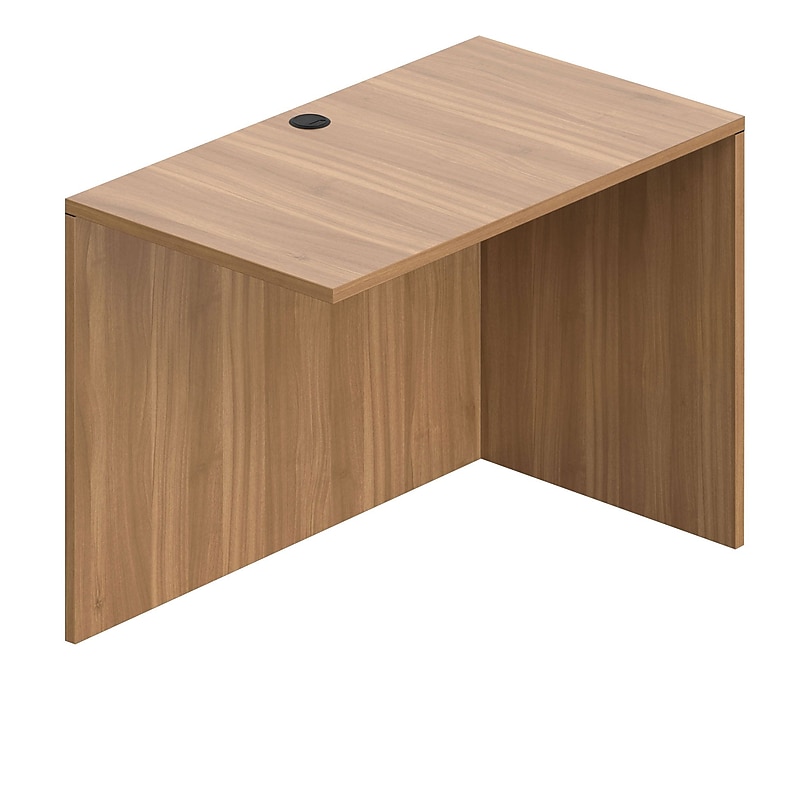 Offices To Go Superior Laminate 42" Return Shell, Autumn Walnut Laminate image 1