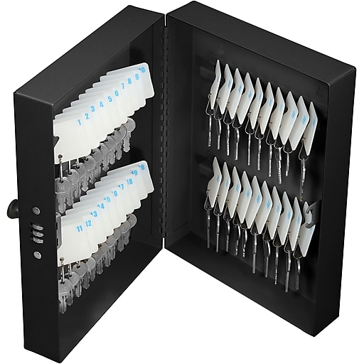 Honeywell 40 Key Box, Black (6107) Staples
