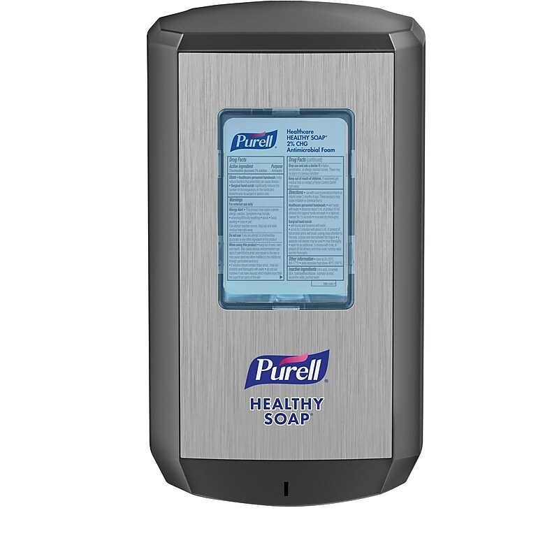 PURELL HEALTHY SOAP CS6 Automatic Wall Mounted Hand Soap Dispenser, Graphite (6534-01) image 1