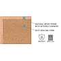 Ghent Traditional Natural Cork Bulletin Board, Wood Frame, 4'W x 3'H (1434-1)~#|#~s1105194_sc7