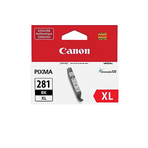 Canon 281XL Black High Yield Ink Cartridge (2037C001) | Staples