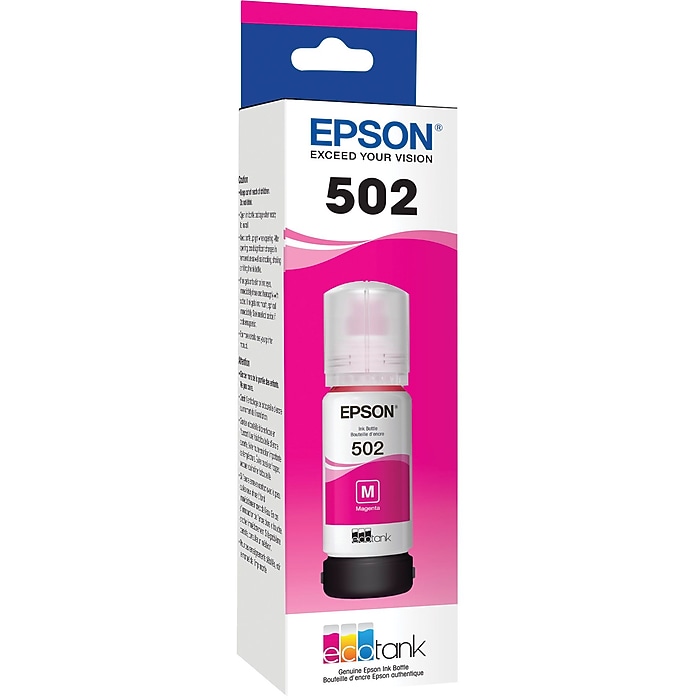 Epson 502 Magenta Standard Yield Ink Cartridge Refill (T502320-S