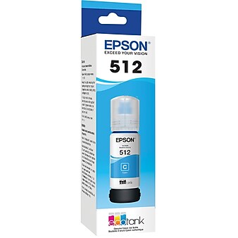 Epson T512 Cyan Standard Yield Ink Cartridge