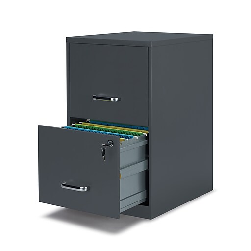 FireKing 2-Drawer Vertical File Cabinet, Legal Size, Lockable, 27.75"H