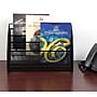 Mind Reader 4-Compartment Metal Mesh Magazine Rack, Black (MAGRACKSM-BLK)~#|#~s1107325_sc7