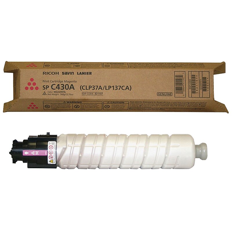 Ricoh 821072 Magenta Standard Yield Toner Cartridge image 1