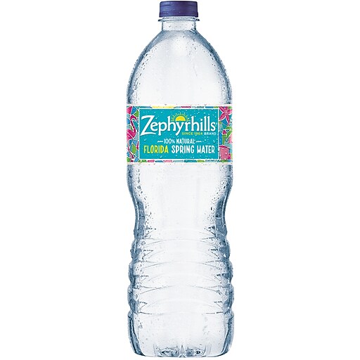 Shop Staples for Zephyrhills® 100 Natural Spring Water, 1 Liter, 15/CT