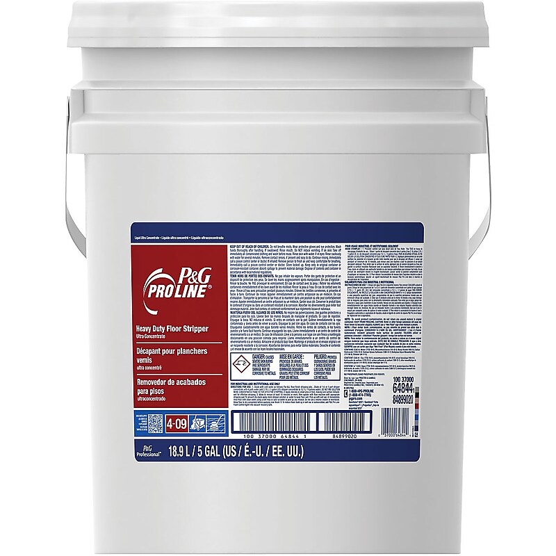 P&G Pro Line Heavy Duty Floor Finish Stripper, 5 Gallon (64844) image 1