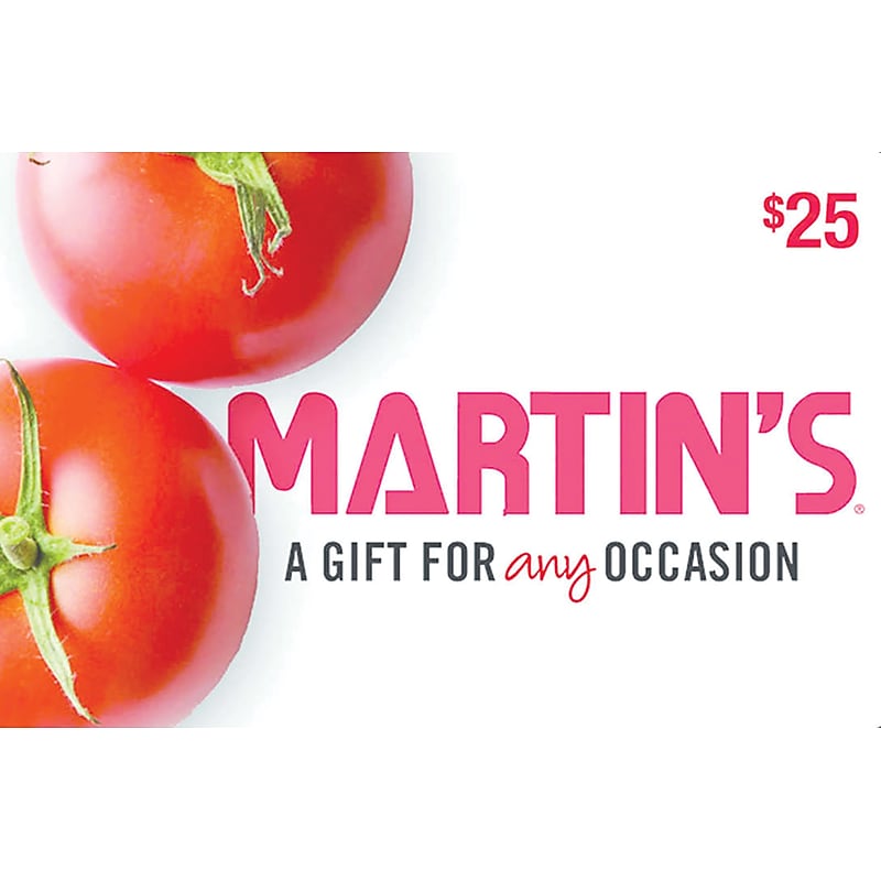Martins Gift Card $25 image 1