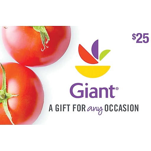 Giant Food Landover Gift Card $25 at Staples