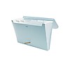 Staples Fashion Plastic 7-Pocket Reinforced Folder, Letter Size, Blush/Blue (51803)~#|#~s1109564_sc7