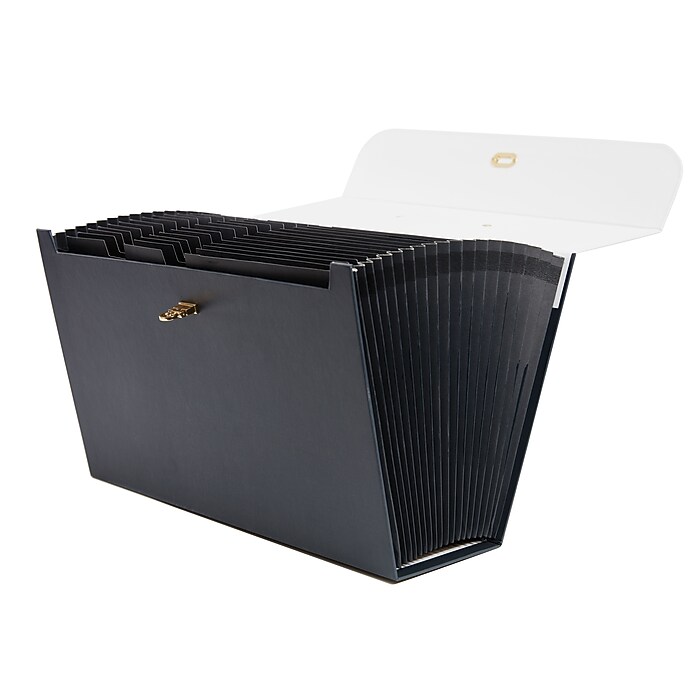 Staples 19-Pocket Document File, Legal, Grey (51791) | Staples