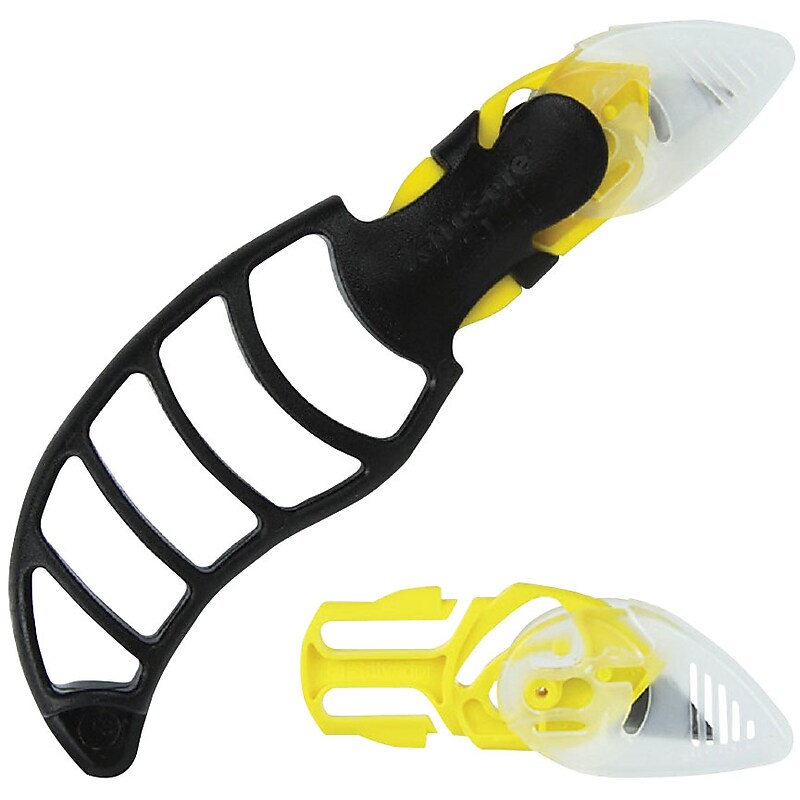 CrewSafe X-traSafe Cartridge Knife Kit, Black/Yellow, Each (CSI-10) image 1