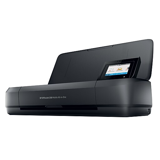 HP OfficeJet 250 Mobile AllinOne Inkjet Printer Staples