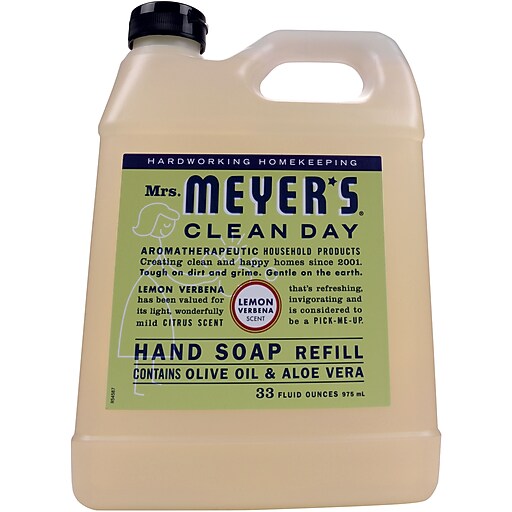 Mrs. Meyer's Clean Day Liquid Hand Soap Refill, Lemon Verbena