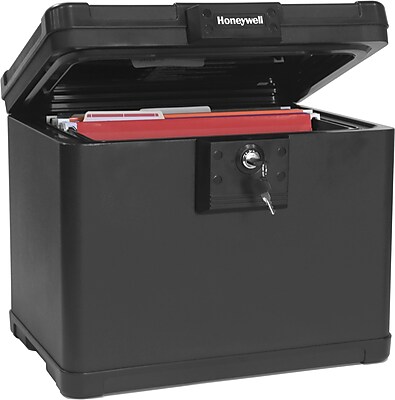 Honeywell 150600 Fire & Waterproof .6 Cu.ft. Key Lock File Chest Free Ship