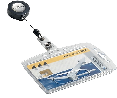 Enclosed Id Card Holder