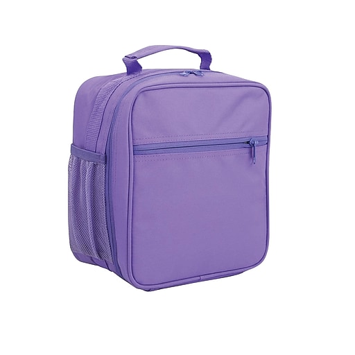 Staples Kids Lunch Bag, Purple, 8.26
