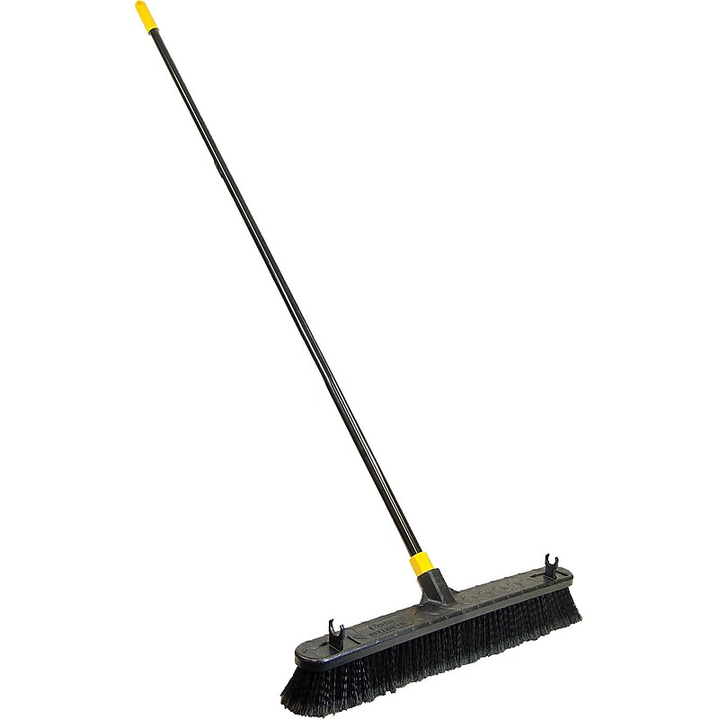 Quickie Bulldozer 24" Smooth Surface Push Broom (533) image 1