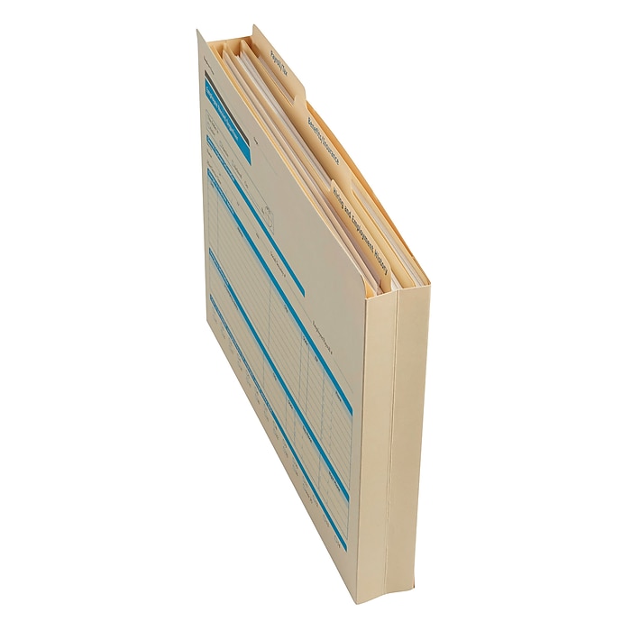 ComplyRight Personnel Folders, 3-Part, 25 Forms/Pack (A3103) | Staples