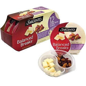 Sargento Balanced Breaks Variety Cheese Snack Kit, 9 oz., 12/Pack (30268)