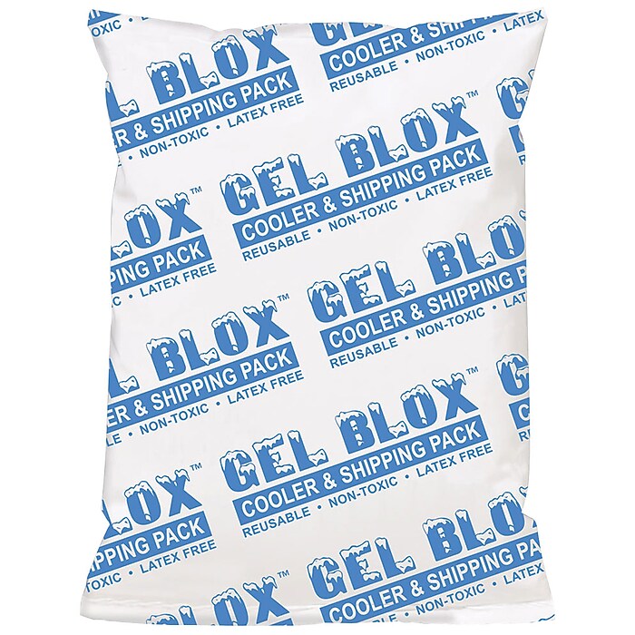 Gel Blox Moisture Resistant Cold Packs, 3 oz., 4