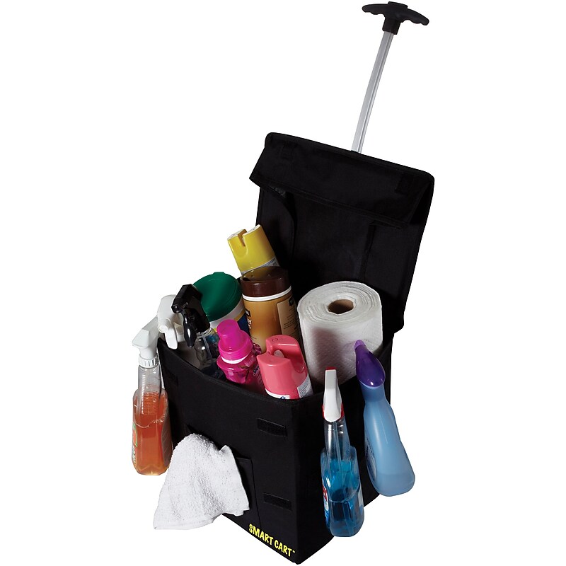 Dbest Smart Cart Rolling Multipurpose Collapsible Basket Cart, Black (01-018) image 1