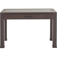 Andover 48"W x 24"D Glass Finish Writing Desk