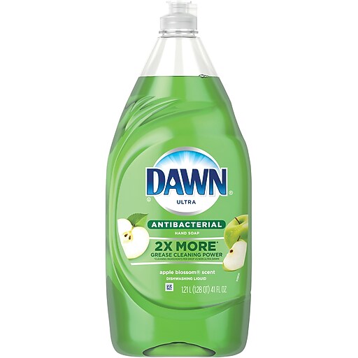 Dawn Ultra Antibacterial Dishwashing Liquid, Apple Blossom, 41 fl oz