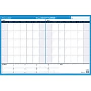 AT-A-GLANCE 24" x 36" Wet Erase Wall Calendar, 30/60 Day Planner, Blue (PM233P-28)