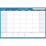 AT-A-GLANCE 30/60 Day Planner 24" x 36" Wet Erase Wall Calendar, Reversible, Blue (PM233P-28)~#|#~s1115286_sc7