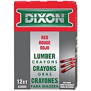 Ticonderoga Lumber Crayons, Red