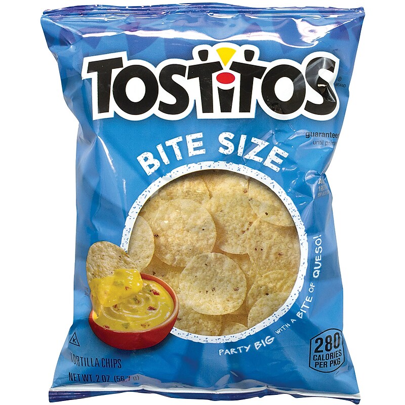 Tostitos Bite Size Tortilla Chips, 2 oz., 64/Pack (295-00067) image 1