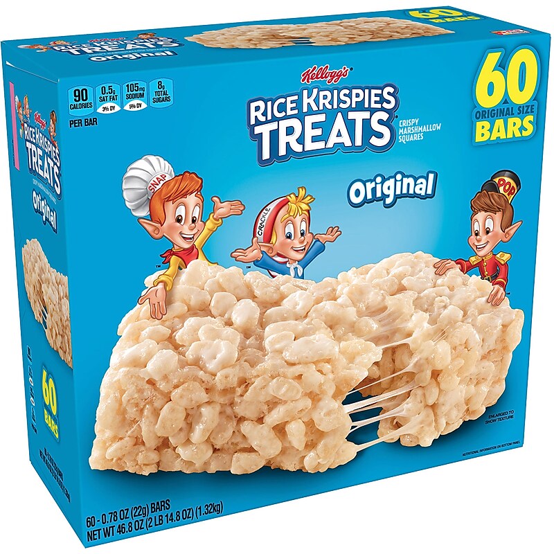 Rice Krispies Treats Original, .78 oz, 60 Count (220-00515) image 1