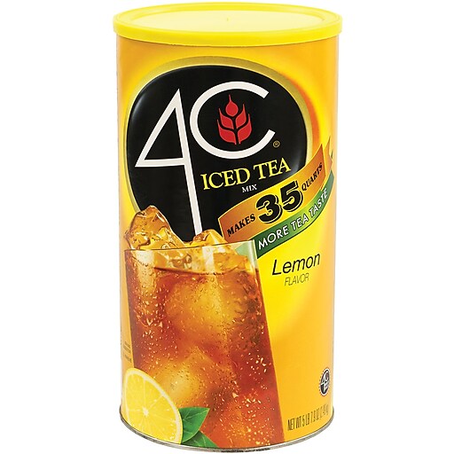 4C Iced Tea Mix Lemon, 5.49 lb Staples