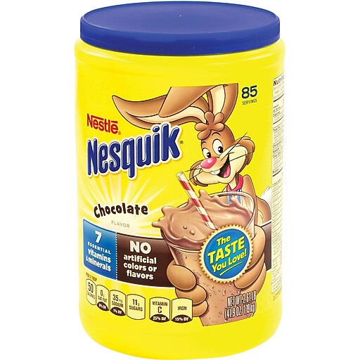 Nesquik Chocolate Milk Mix, 41.76 oz. (22000580) Staples